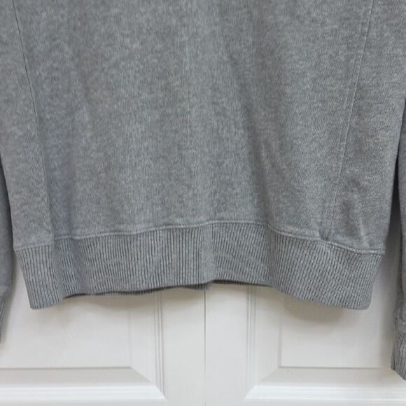 Gray Yale Logo Quarter-Zip Pullover - Picture 5 of 8